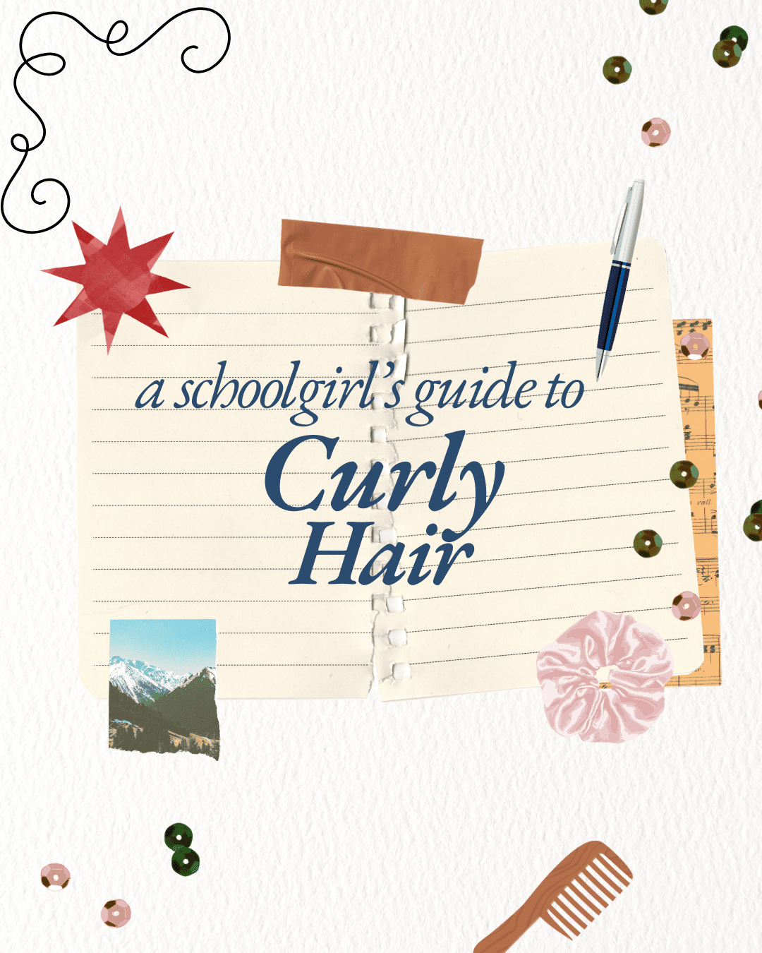 a schoolgirl's guide to Curly Hair