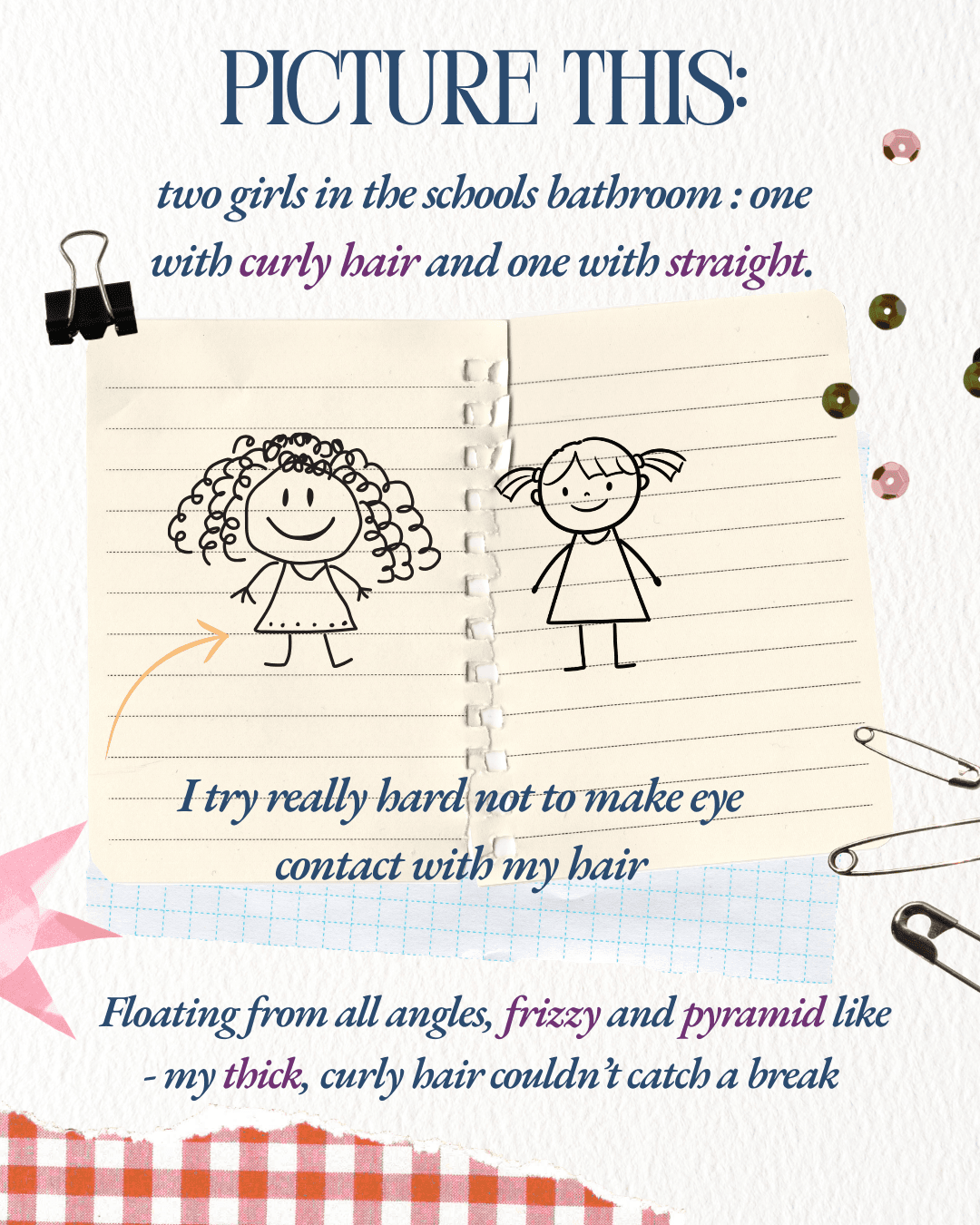 PICTURE THIS: two girls in a school bathroom